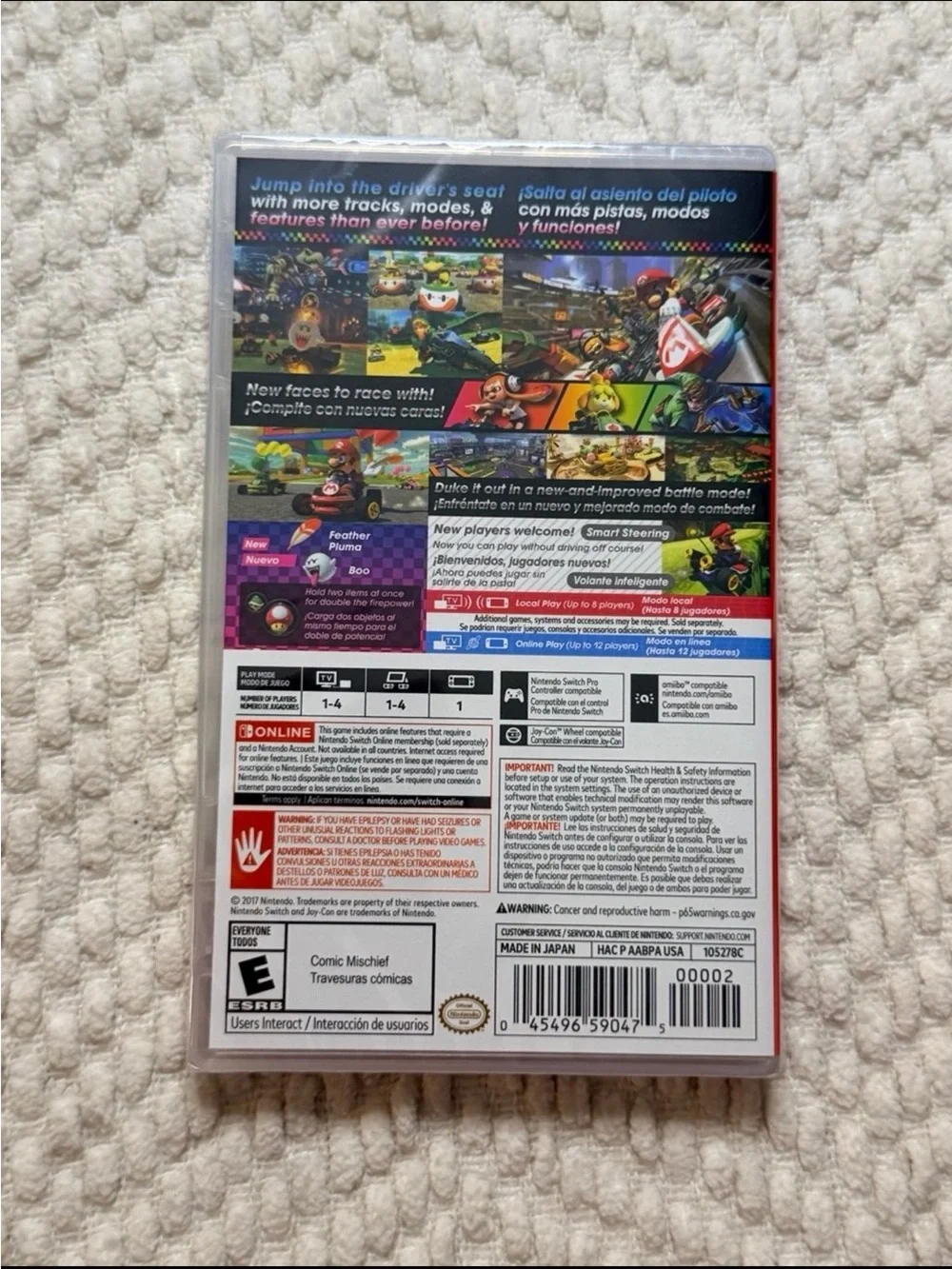 🔥New Nintendo Mario Kart 8 Deluxe with Steering Wheels 🔥